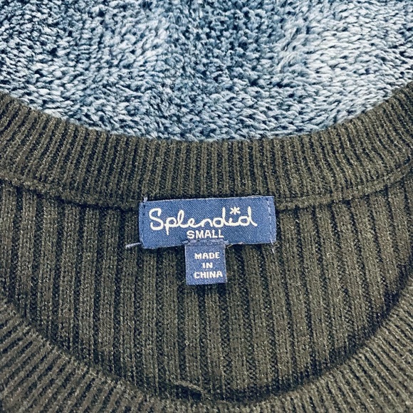 💰PRICE⬇️ SPLENDID - Black Long Sleeve Sweater - S - Picture 8 of 9